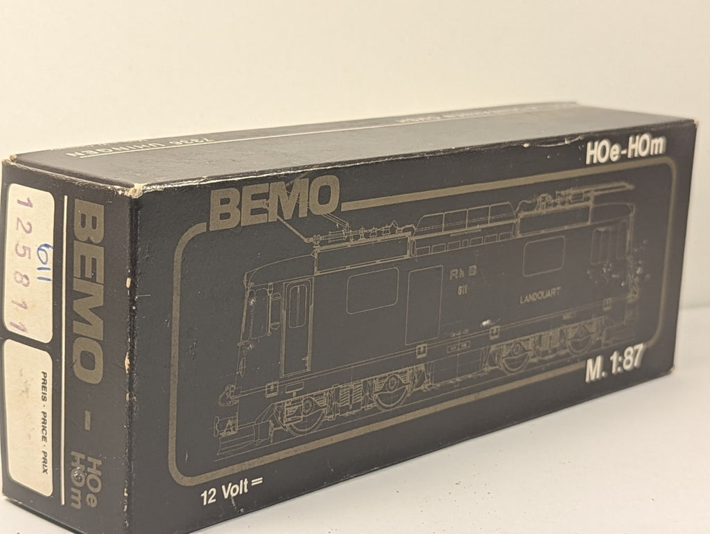 Bemo 1258 111 H0eGauge RhB Class Ge 4/4 II ElectricLocomotive Body Shell - Boxed