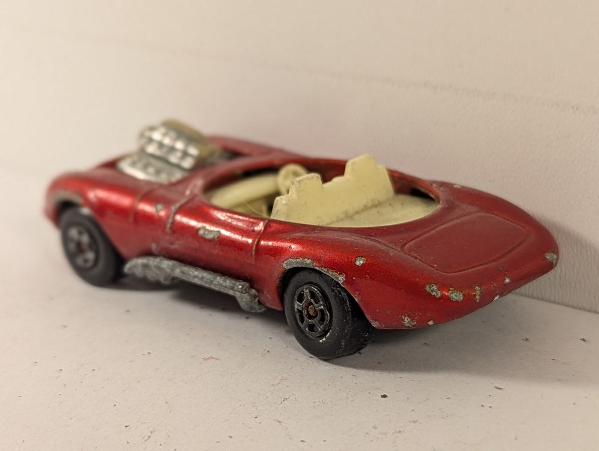 Matchbox Hot Rod Draguar Die-cast Car Red 36