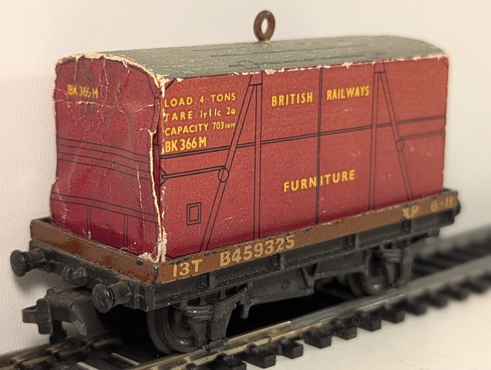 Hornby Dublo OO Gauge Furniture Container Wagon