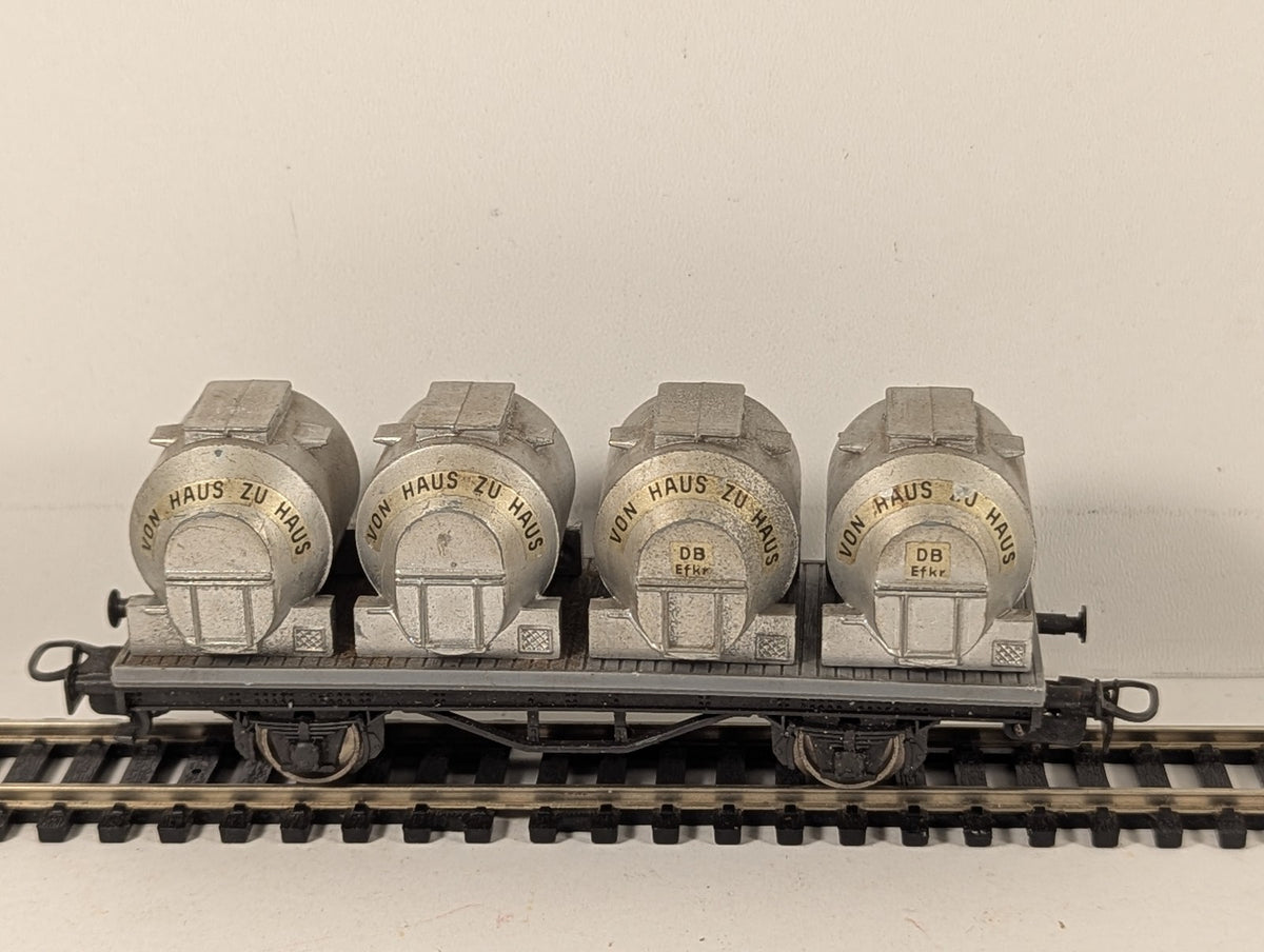 Liliput HO Gauge DB 'Von Haus zu Haus' Container Flat Wagon Container Wagon
