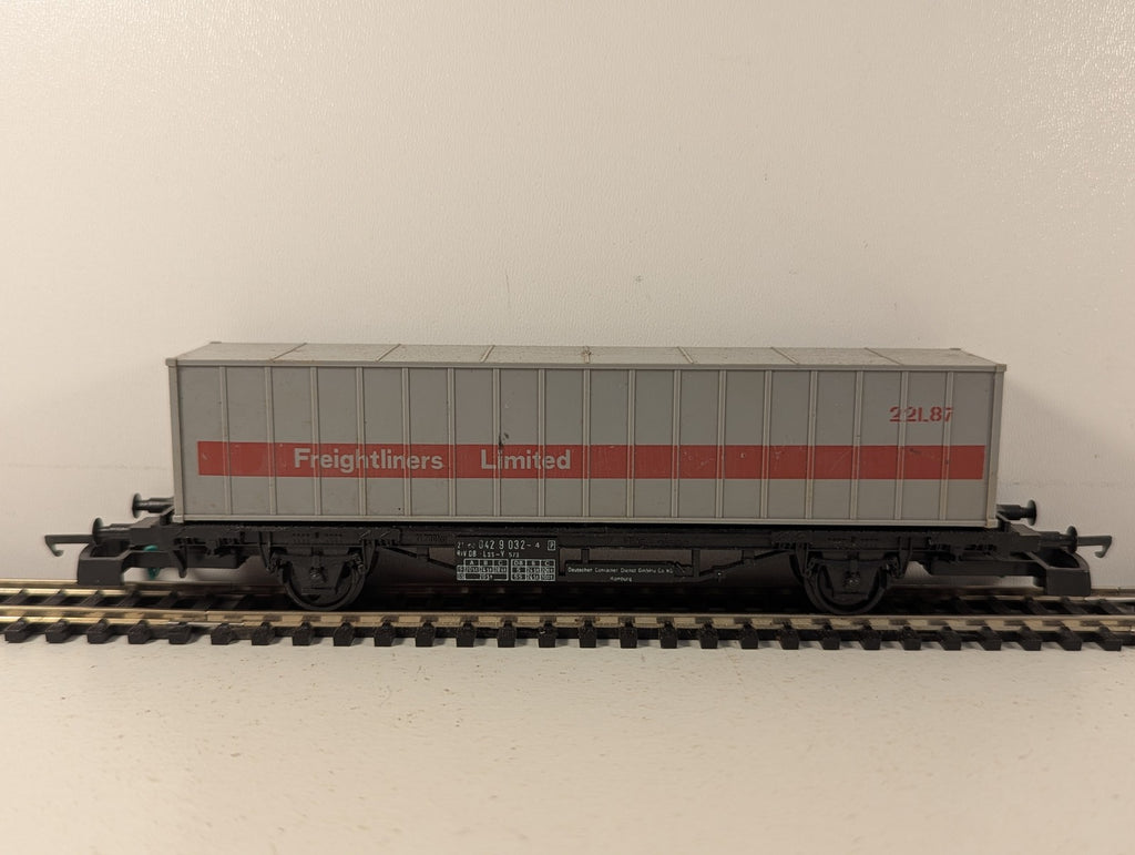 Lima OO Gauge DB Lss-y Container Flat Wagon with Freightliners Limited Container