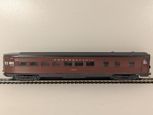 Athearn HO Scale Streamlined Observation Car Passenger Coach 4903