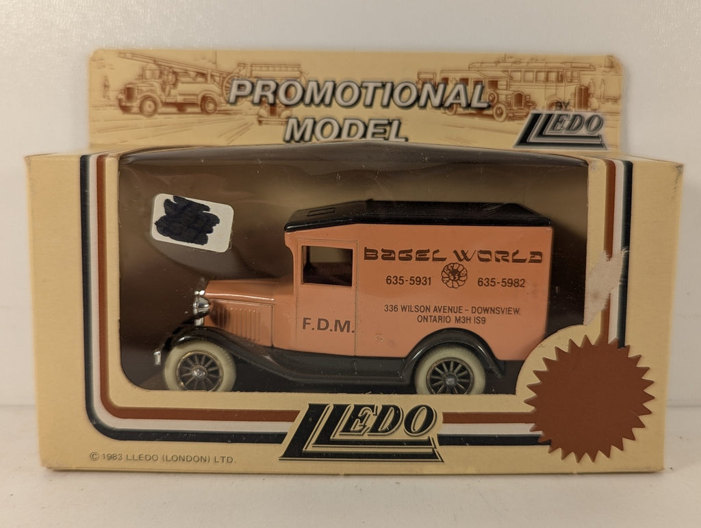 Lledo Ford Model A Van Die-cast Van Bagel World