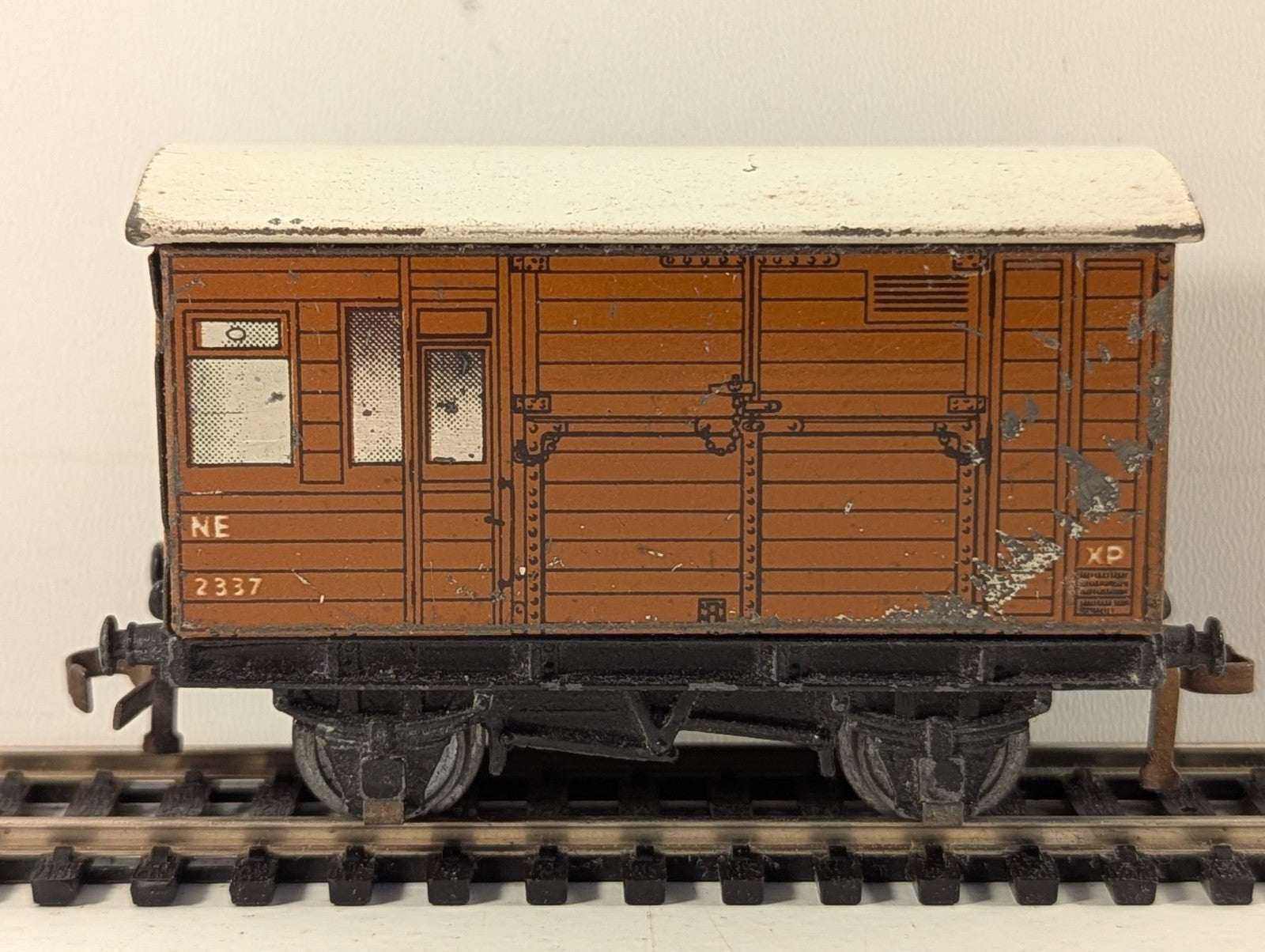 Hornby Dublo BR Brown Horse Box OO Gauge