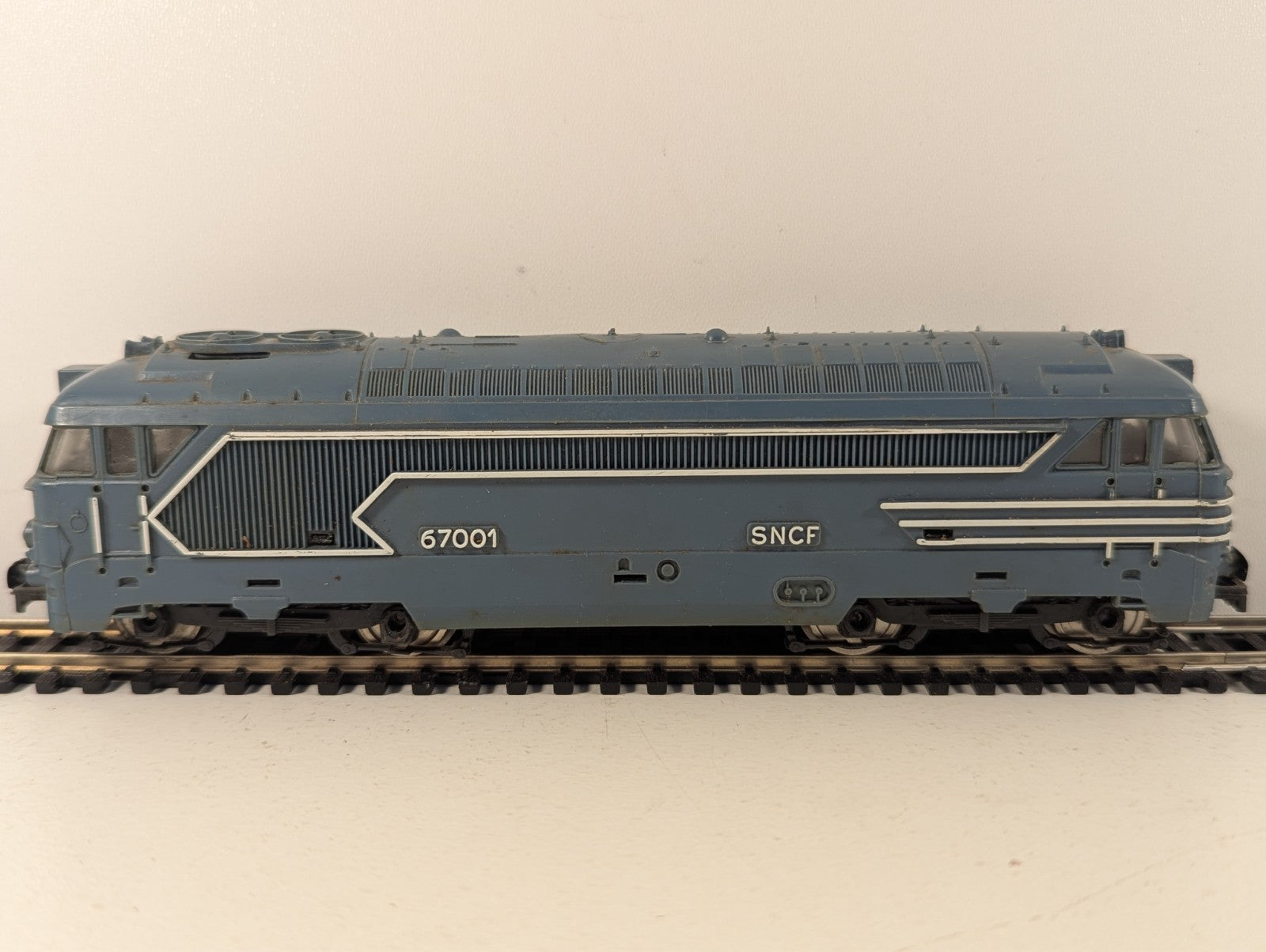 Jouef BB 67001 SNCF Diesel Locomotive HO Gauge - Boxed (Non-Original Box)