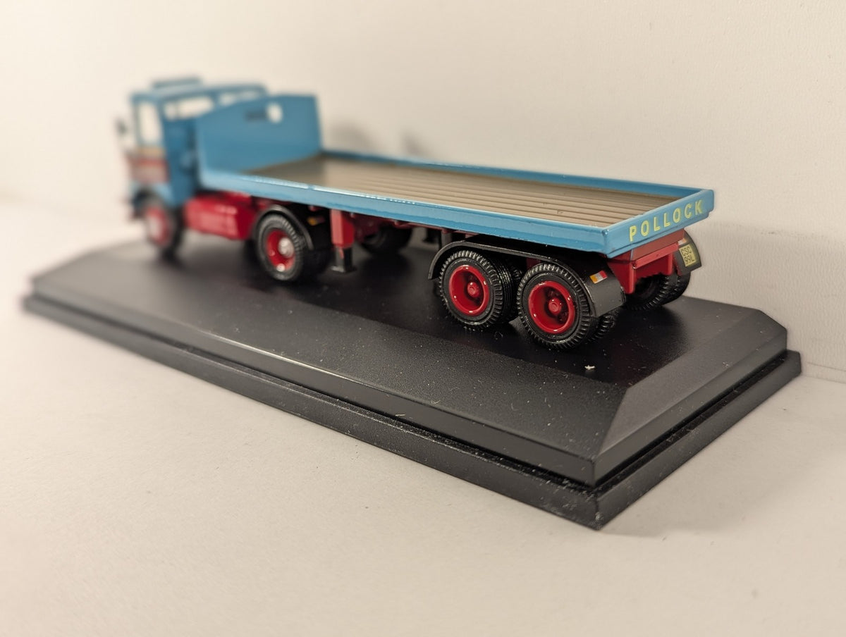 Oxford Diecast 1:76 Scale Atkinson Borderer Flatbed Trailer Diecast Vehicle