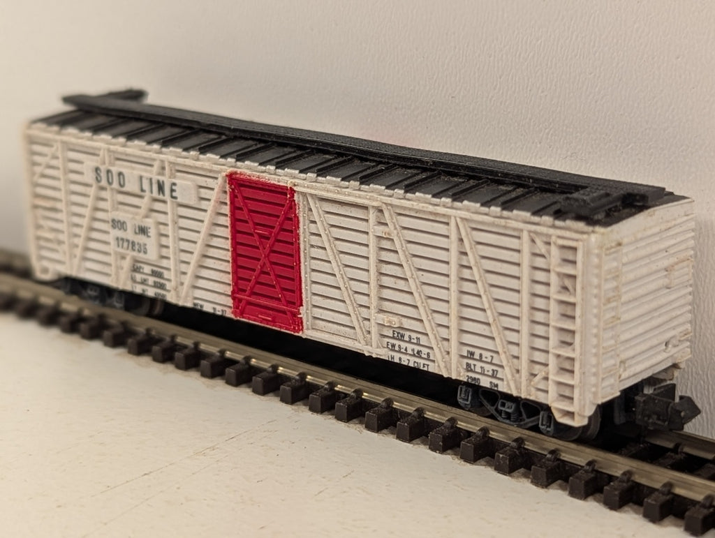 Lima N Gauge Soo Line Single Door Stock Car