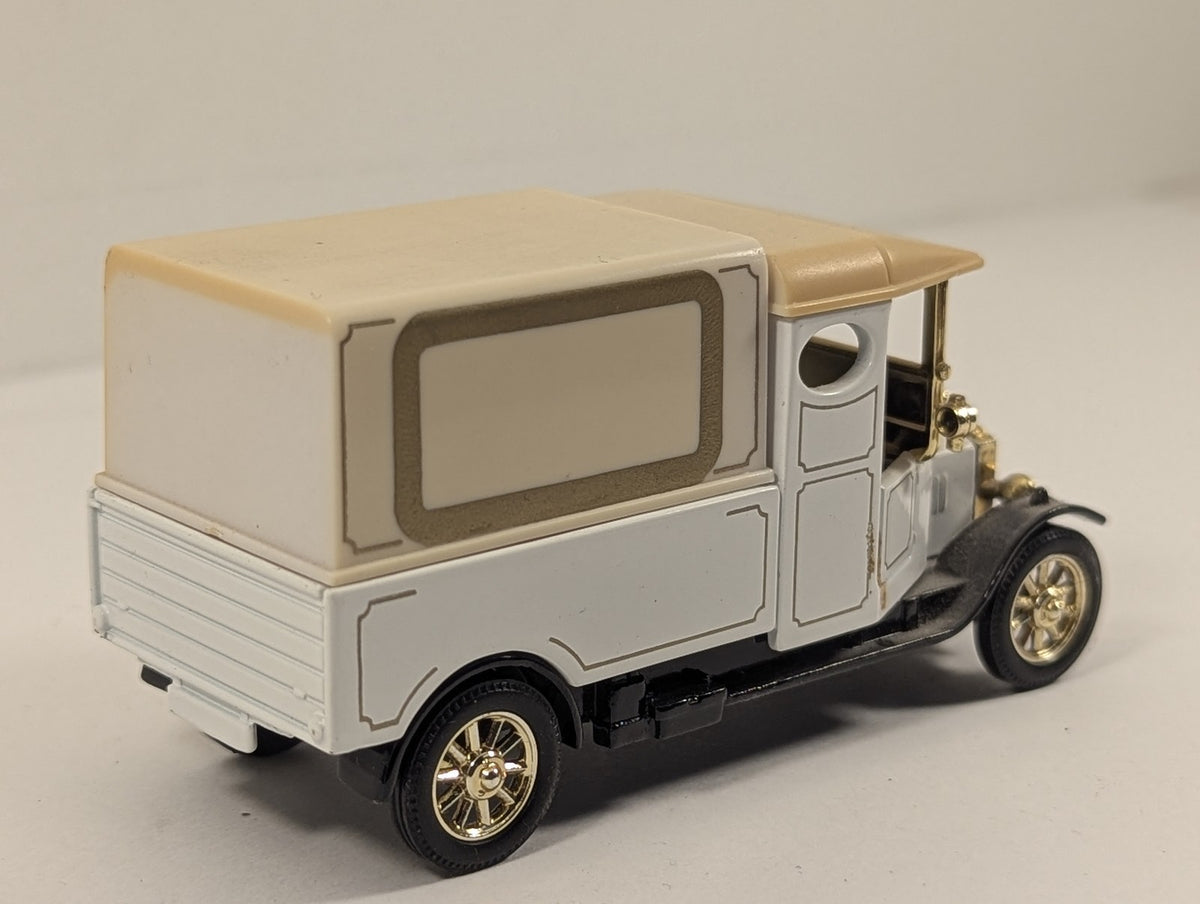 Corgi Ford Model T Van Diecast Model Van White and Cream