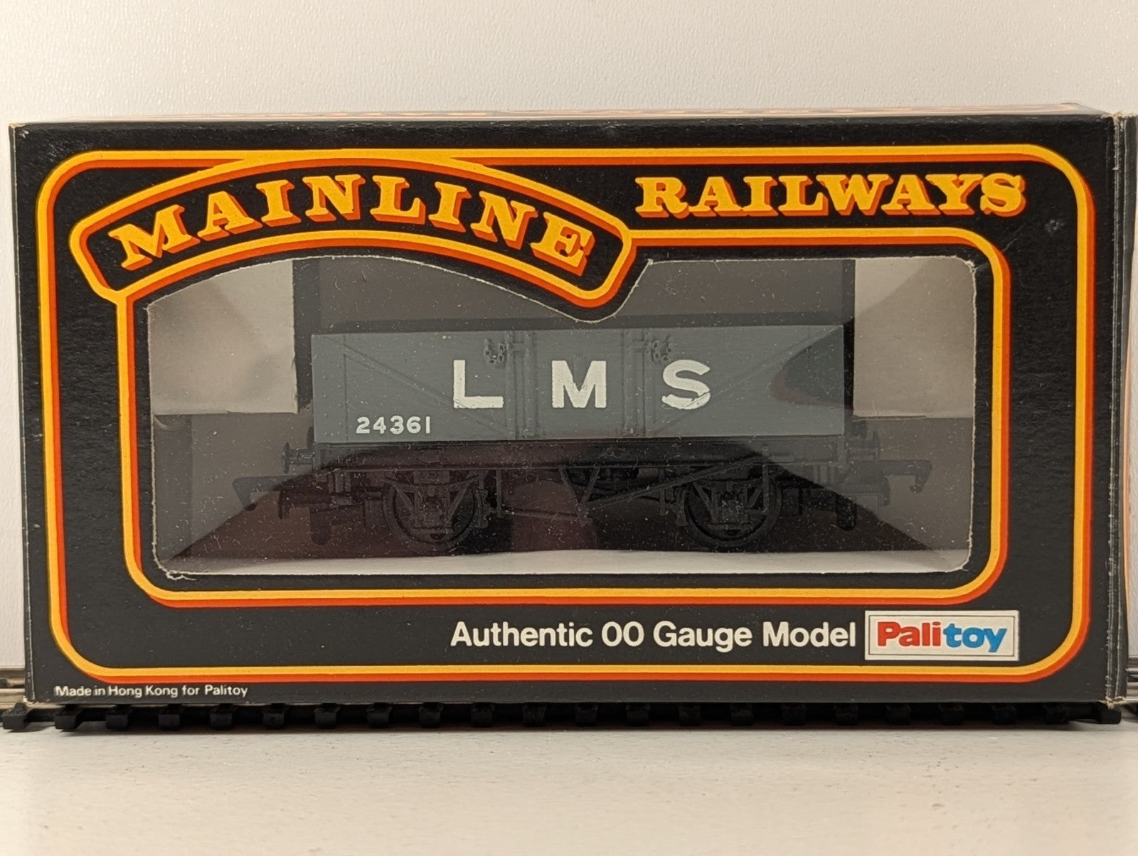 Mainline 37-130 LMS 5 Plank Open Wagon Grey OO Gauge - Boxed