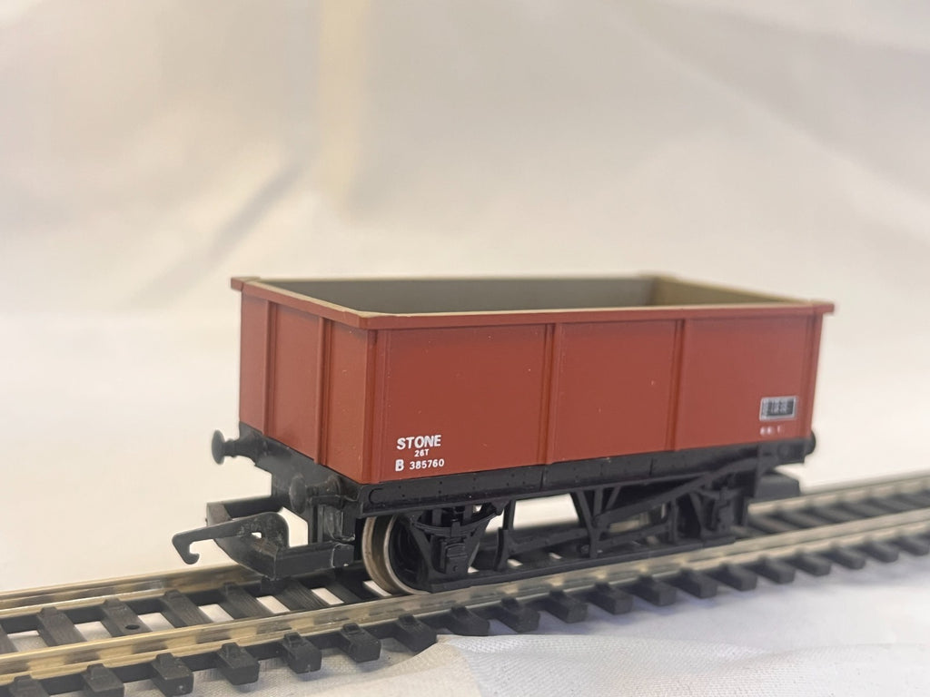 Hornby R239 OO Gauge BR Steel Mineral Wagon