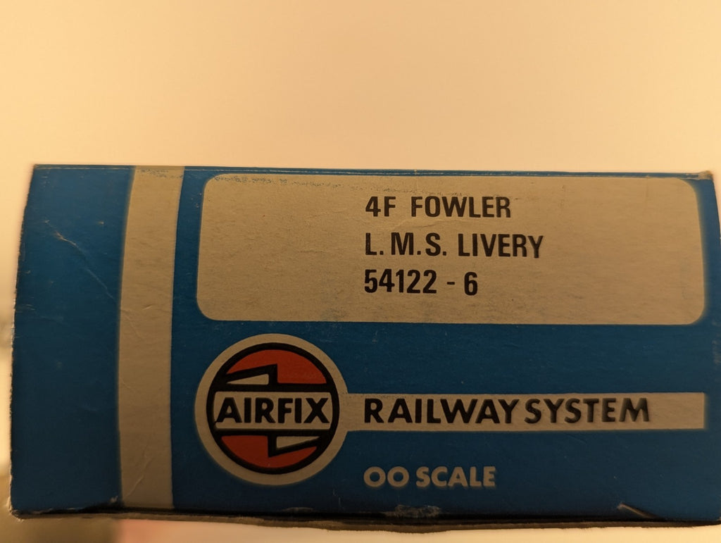 Airfix Railway System 54122-6 4F Fowler Steam Locomotive LMS Black