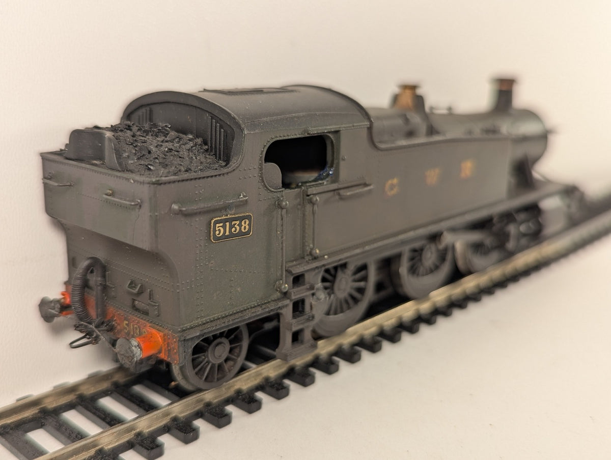 Airfix OO Gauge GWR Class 61xx Prairie Tank Steam Locomotive 5138 GWR Green