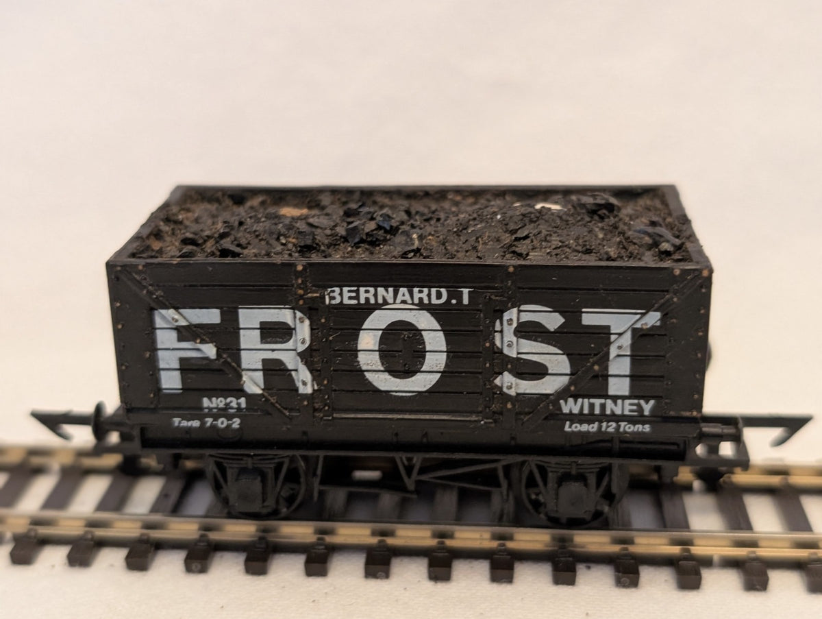 Graham Farish OO Gauge 7 Plank Open Wagon Bernard T. Frost Goods Wagon