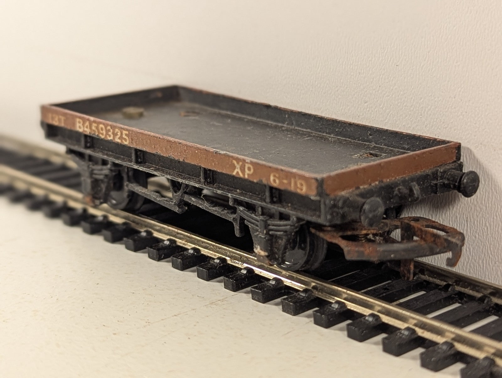 Hornby Dublo OO Gauge 13-Ton Single Plank Wagon Goods Wagon B459325