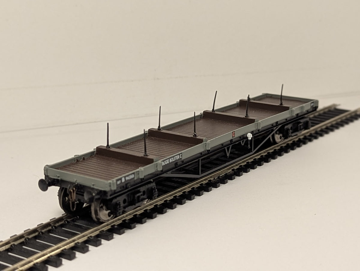 Bachmann OO Gauge 30T Bogie Bolster C Wagon Bogie Bolster Wagon B 943501 BR Grey