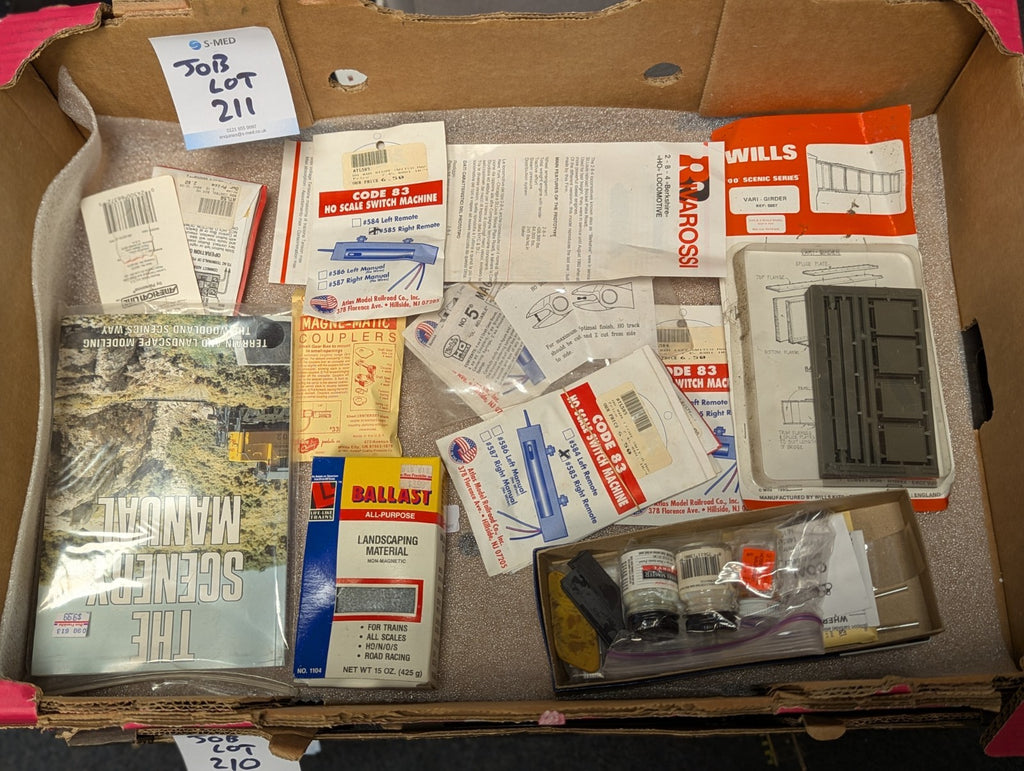 OO Gauge Job Lot of Model Railway Accessories - Layout Parts & Spares