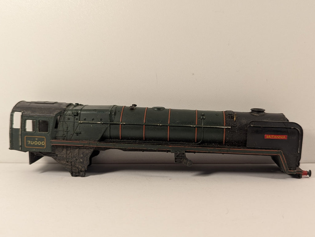 Tri-ang OO Gauge Class 7MT Britannia Locomotive Body 70000 BR Brunswick Green