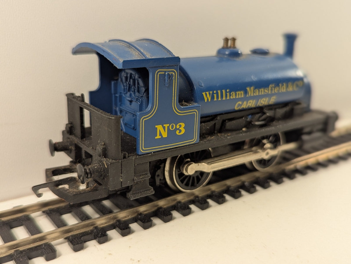 Hornby R161 William Mansfield & Co 0-4-0 Industrial Locomotive Needs Attention