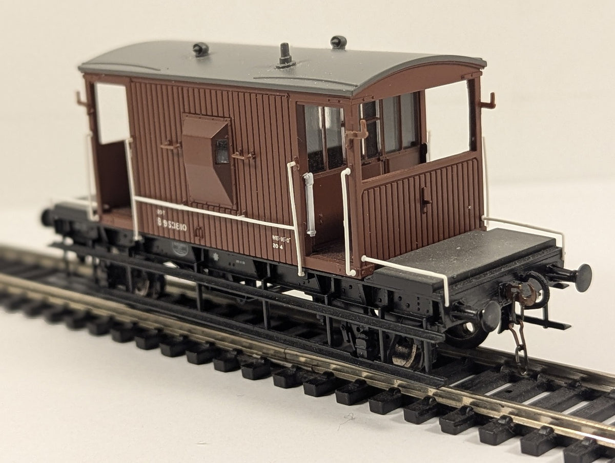 Bachmann OO Gauge BR 20 Ton Goods Brake Van B953810 BR Bauxite