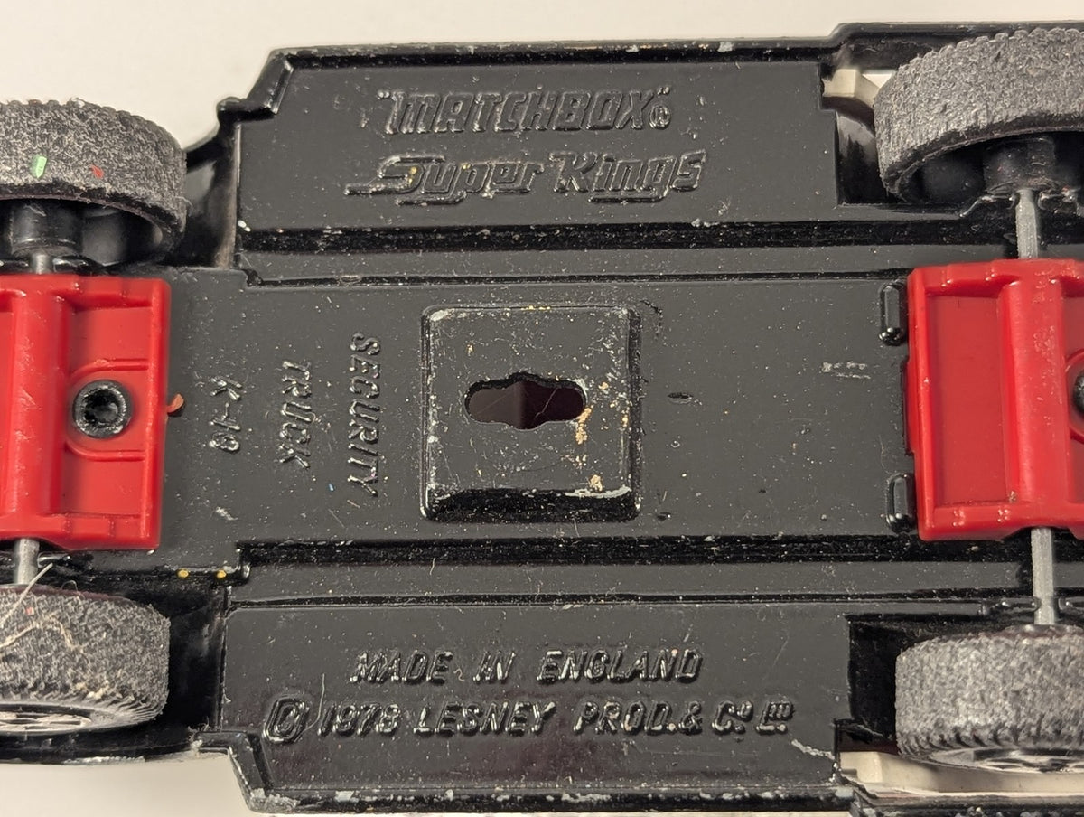 Matchbox Super Kings Security Truck - Fort Knox Die-cast Vehicle 4