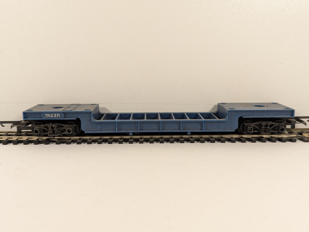 Tri-ang OO Gauge Dropframe Bogie Wagon Goods Wagon TR2371 Blue R113