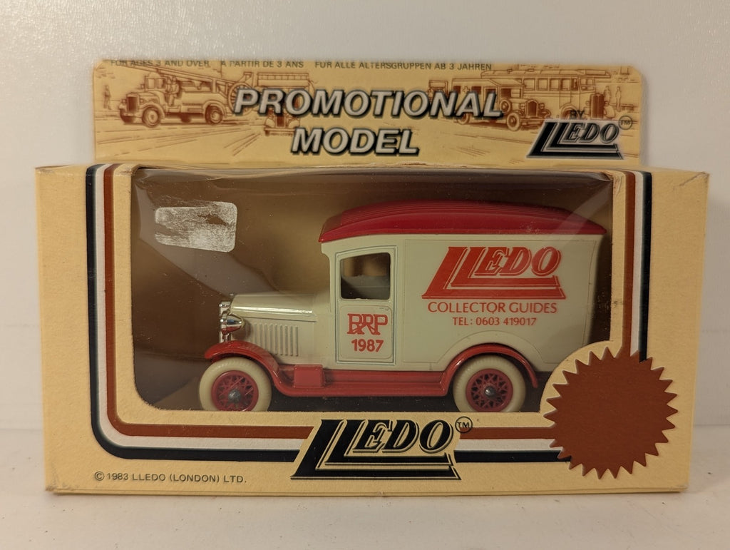 Lledo Ford Model A Van Die-cast Model Van Lledo Collector Guides - BRP 1987