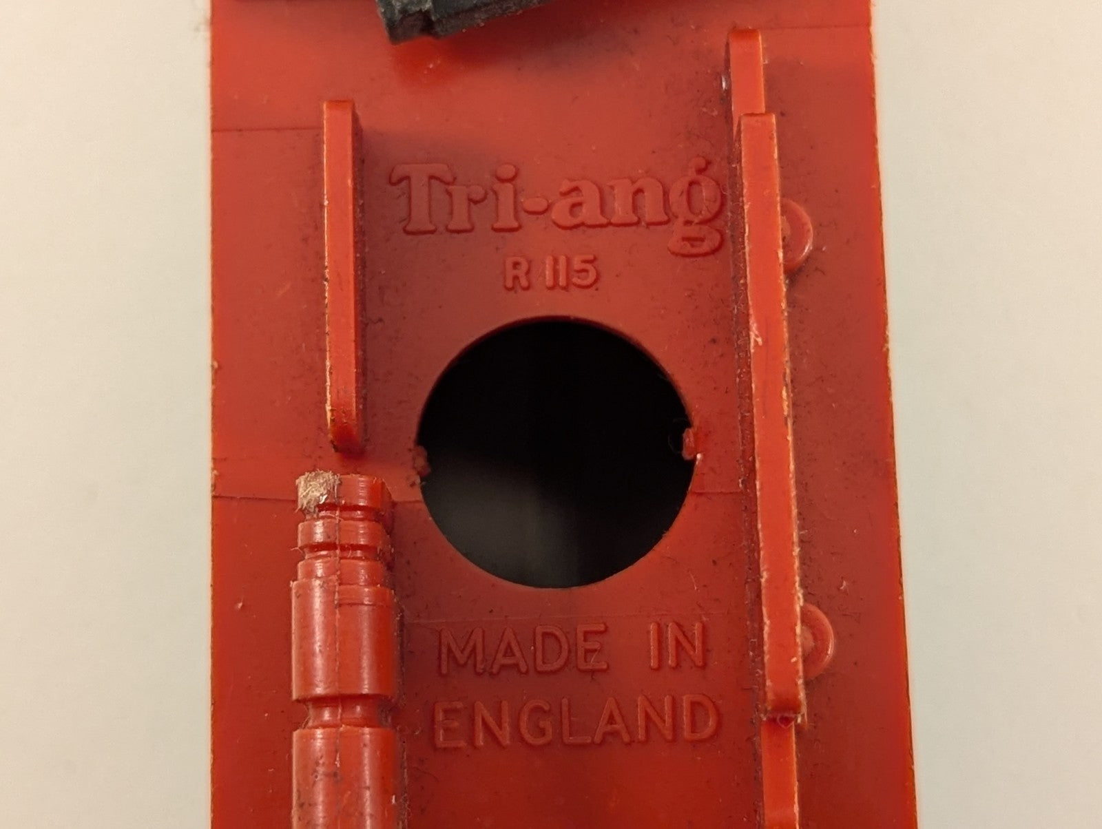 Tri-ang R115 OO Gauge Red Caboose