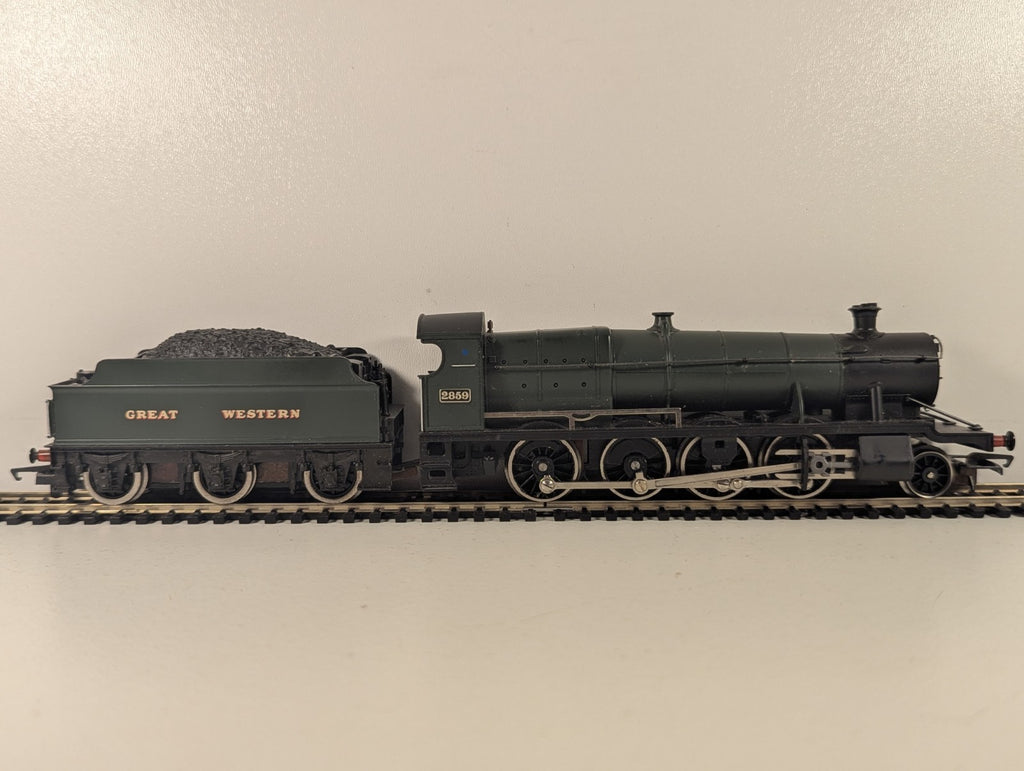 Hornby OO Gauge GWR 2800 Class 2-8-0 Steam Locomotive 2859 GWR Green