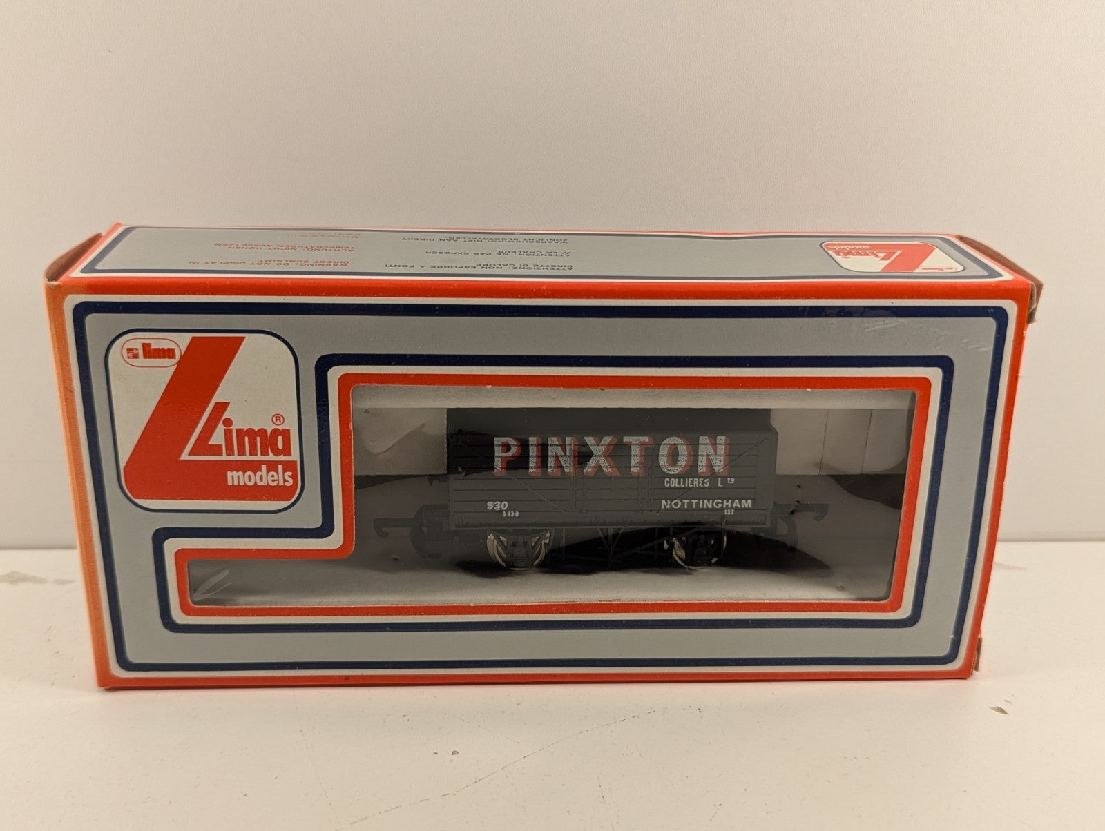 Lima OO Gauge 7 Plank Wagon Pinxton Livery