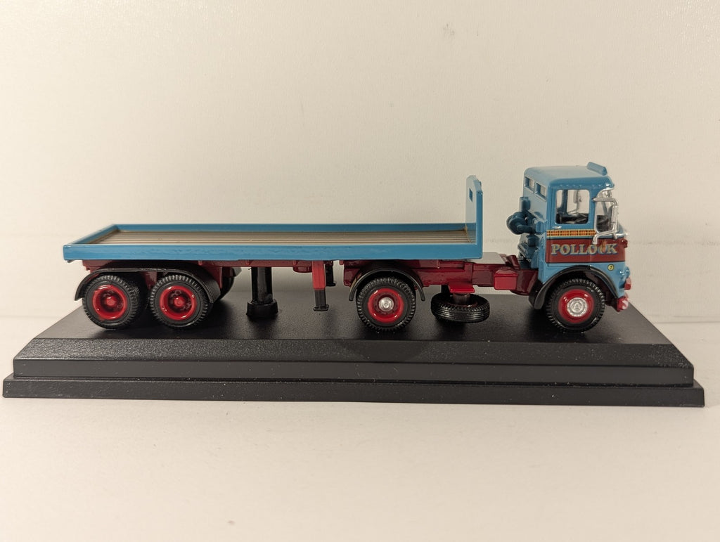 Oxford Diecast 1:76 Scale Atkinson Borderer Flatbed Trailer Diecast Vehicle