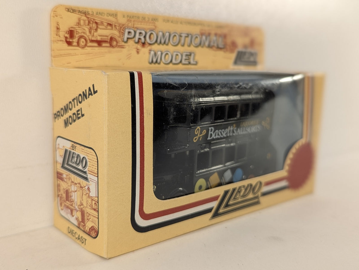 Lledo AEC Regent Double Decker Bus Die-cast Model Bassett's Liquorice Allsorts