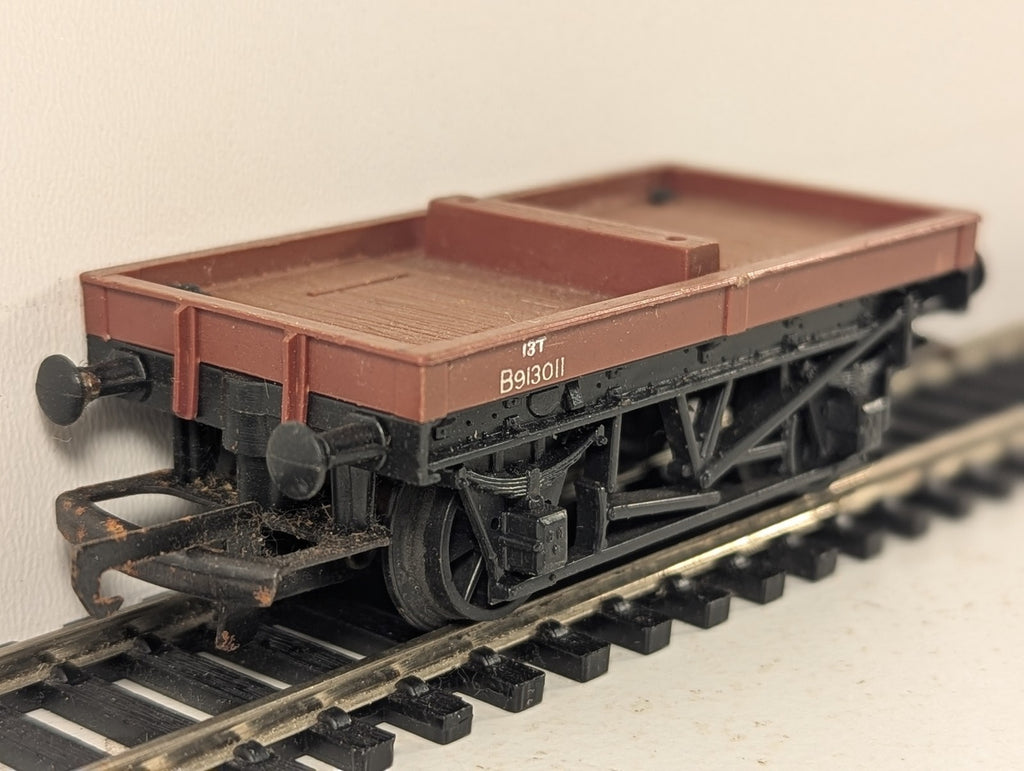 Tri-ang OO Gauge Conflat Wagon Goods Wagon B913011 BR Bauxite R14
