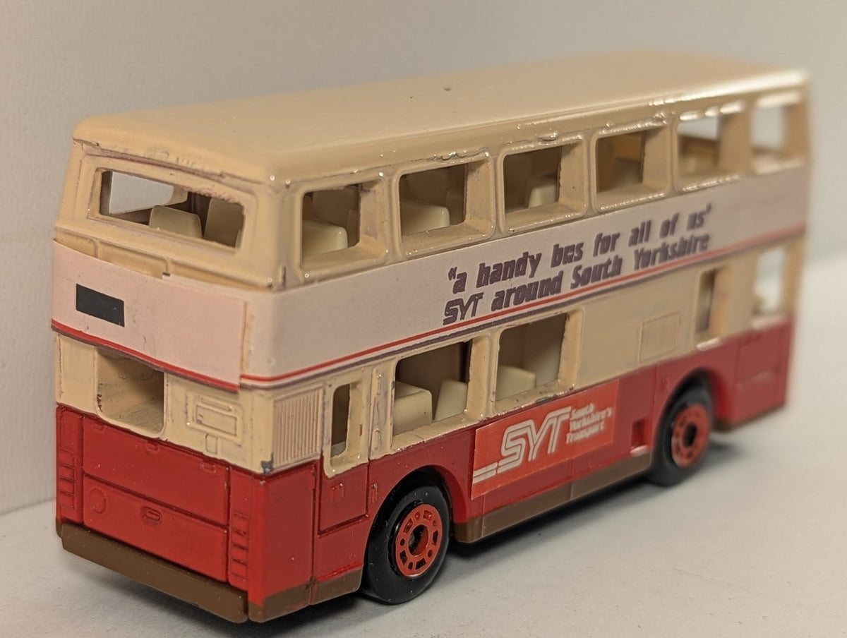 Matchbox No. 17 The Londoner Die-cast Bus South Yorkshire Transport (SYT)
