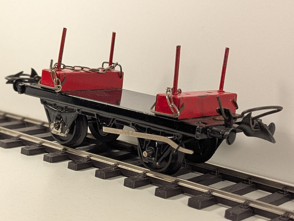 Hornby 42186 O Gauge Tinplate No.1 Lumber Wagon
