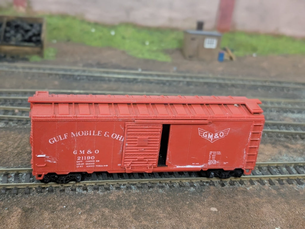 Athearn HO Gauge 1201 Gulf Mobile & Ohio 40FT Box Car