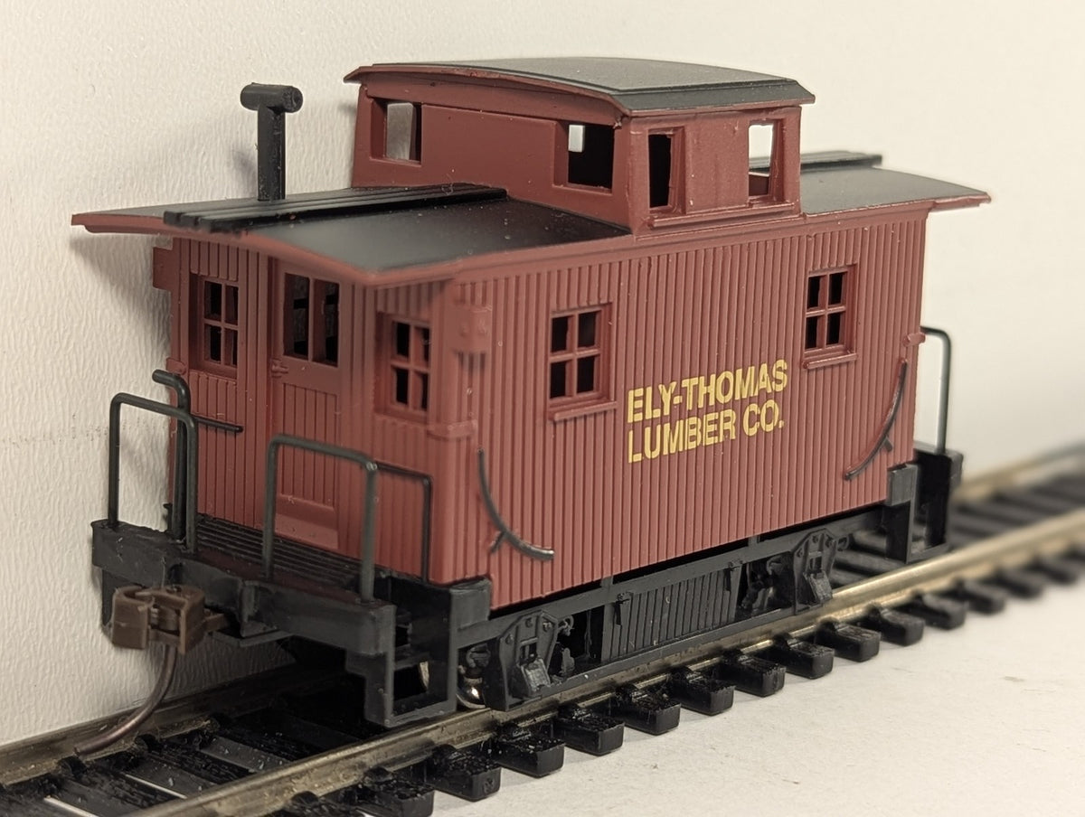 Bachmann HO Gauge Bobber Caboose Ely-Thomas Lumber Co. 18440