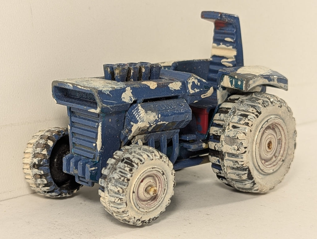 Matchbox Mod Tractor Die-cast Model Tractor Metallic Blue K-3