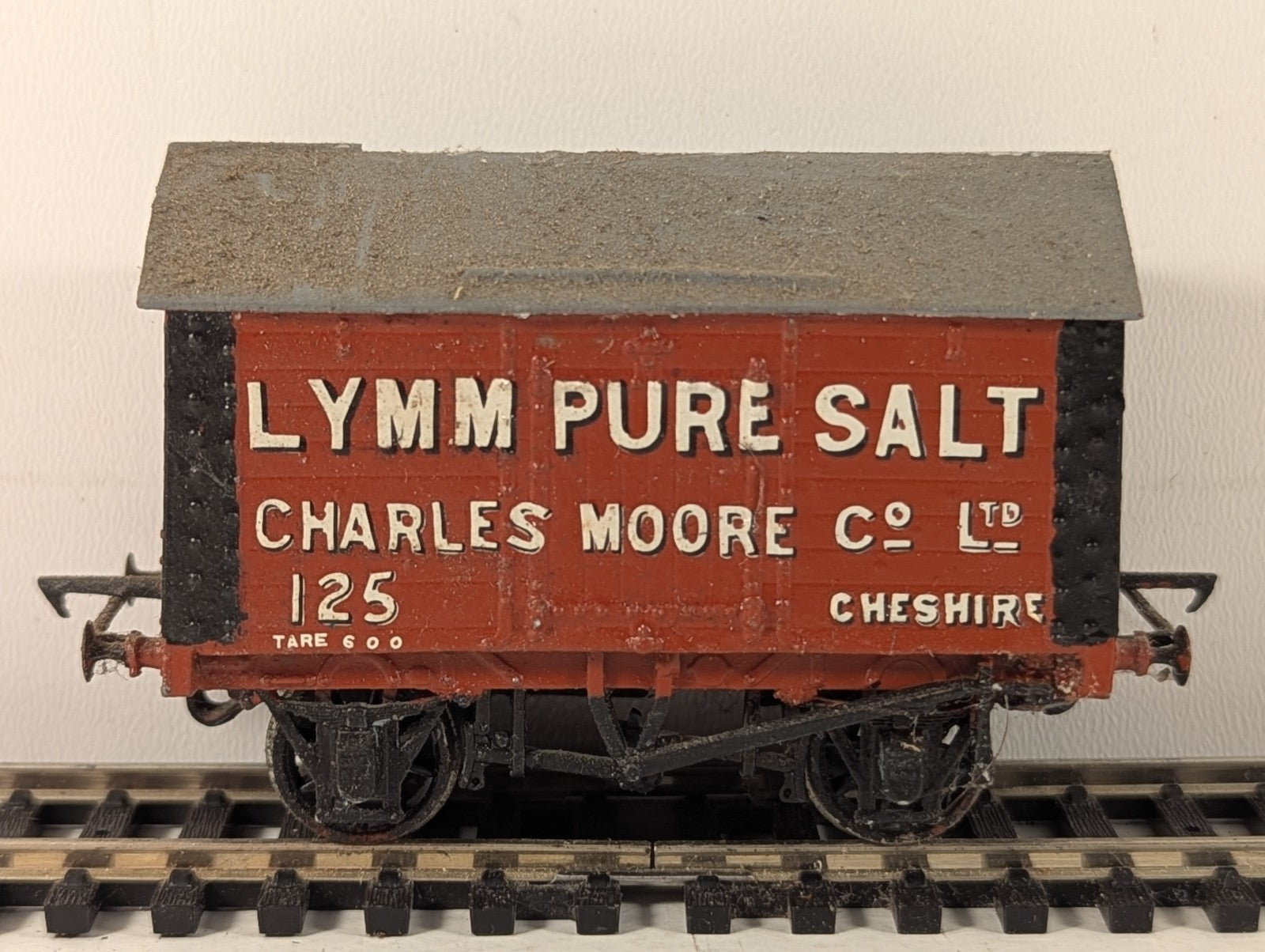 Kitbuilt OO Gauge Lymm Pure Salt Wagon 125 Lymm Pure Salt (Charles Moore)