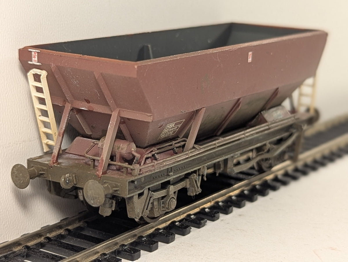 OO Gauge BR HSA Hopper Wagon Goods Wagon 360226 BR Bauxite