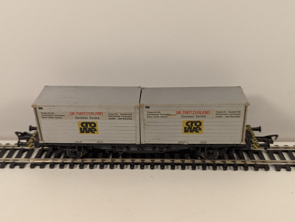 Fleischmann 5235 H0 Container Wagon Freight Model