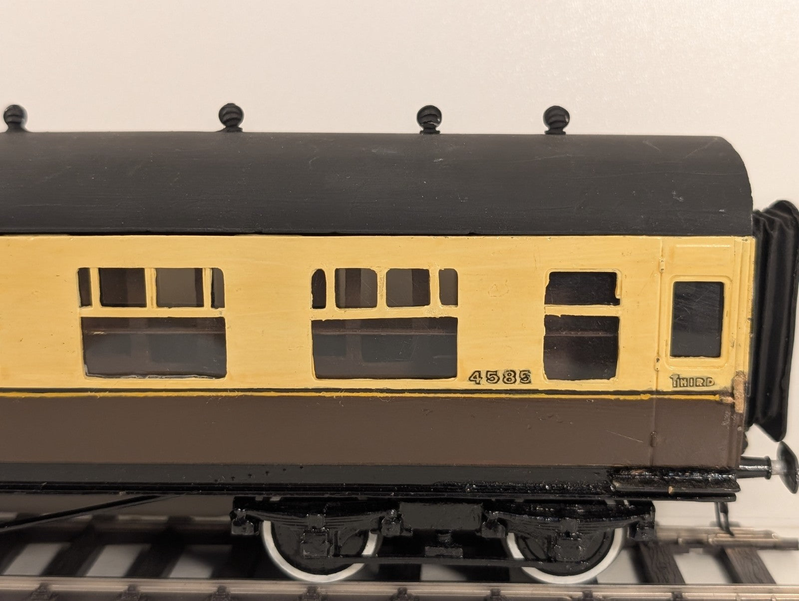 Leeds Company O Gauge Kitbuilt Great Western Chocolate & Cream 3rd Coach 4589