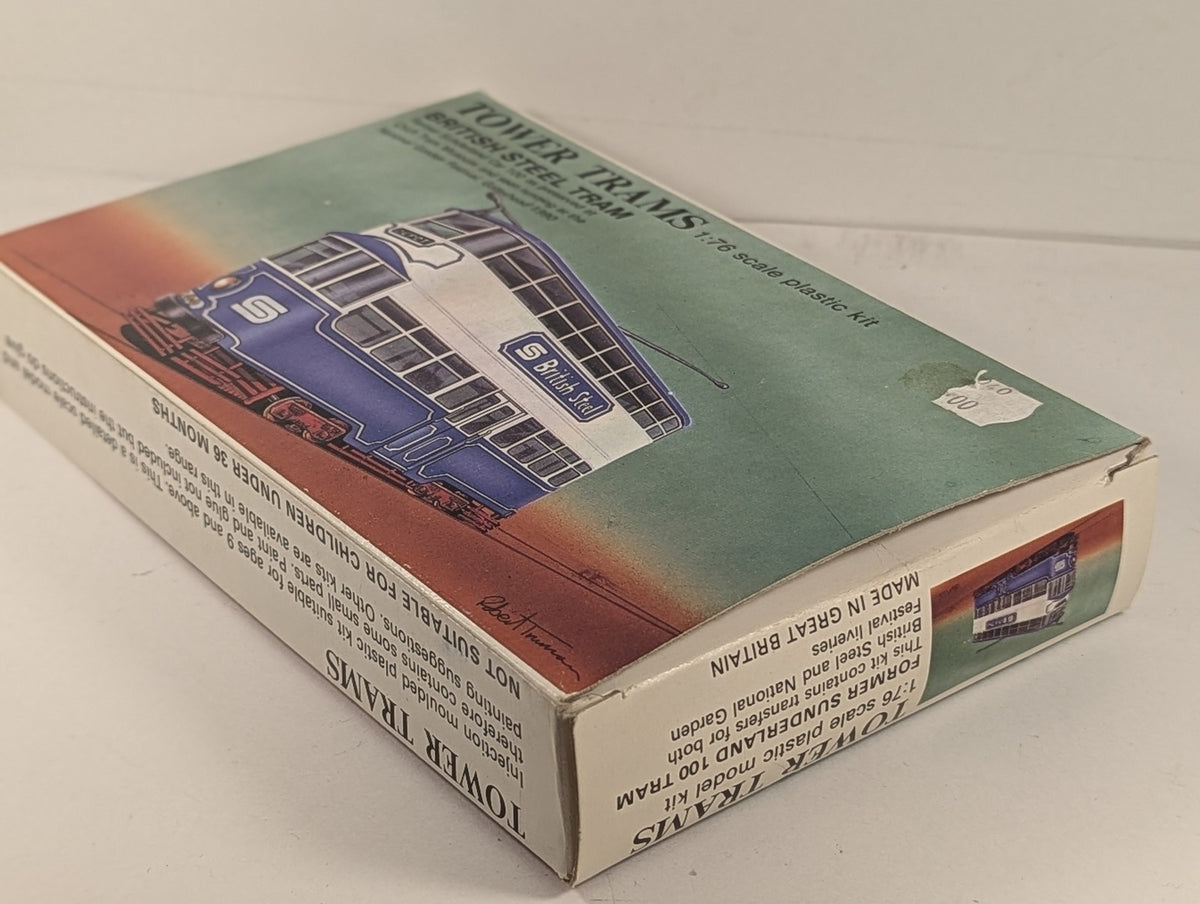 Tower Trams 1:76 Scale Former Sunderland 100 Tram Plastic Model Kit