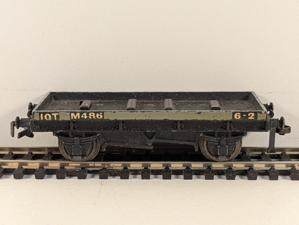 Hornby Dublo OO Gauge D1 Low Sided Wagon Wagons M486 BR Grey