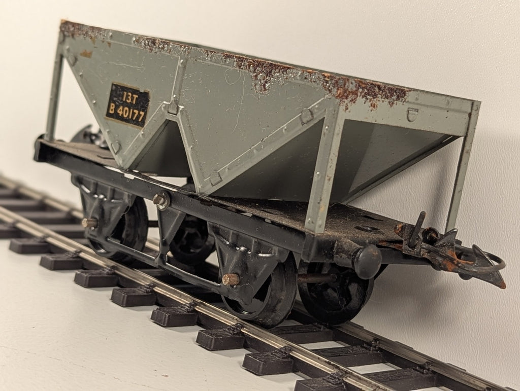 Hornby B 40177 O Gauge Tinplate 13T Hopper Wagon