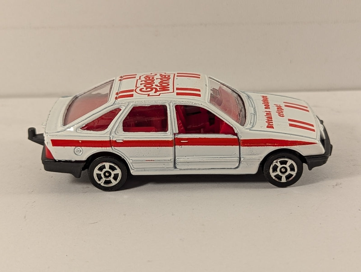 Corgi Ford Sierra Die-cast Model Golden Wonder - Britain's Noisiest Crisps!