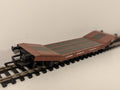 Hornby R6240 OO Gauge Bauxite Brown Lowmac Wagon