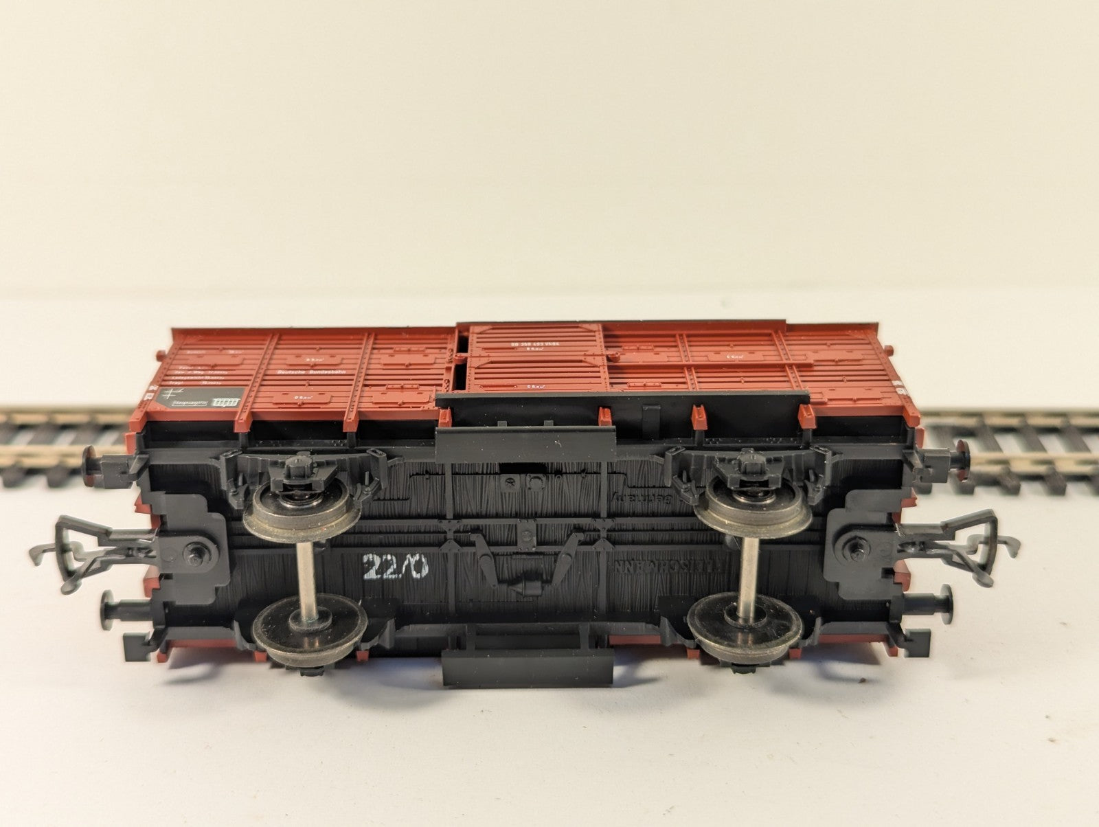 Fleischmann 5354 HO Gauge Red DRG Kleinviehwagen Boxed