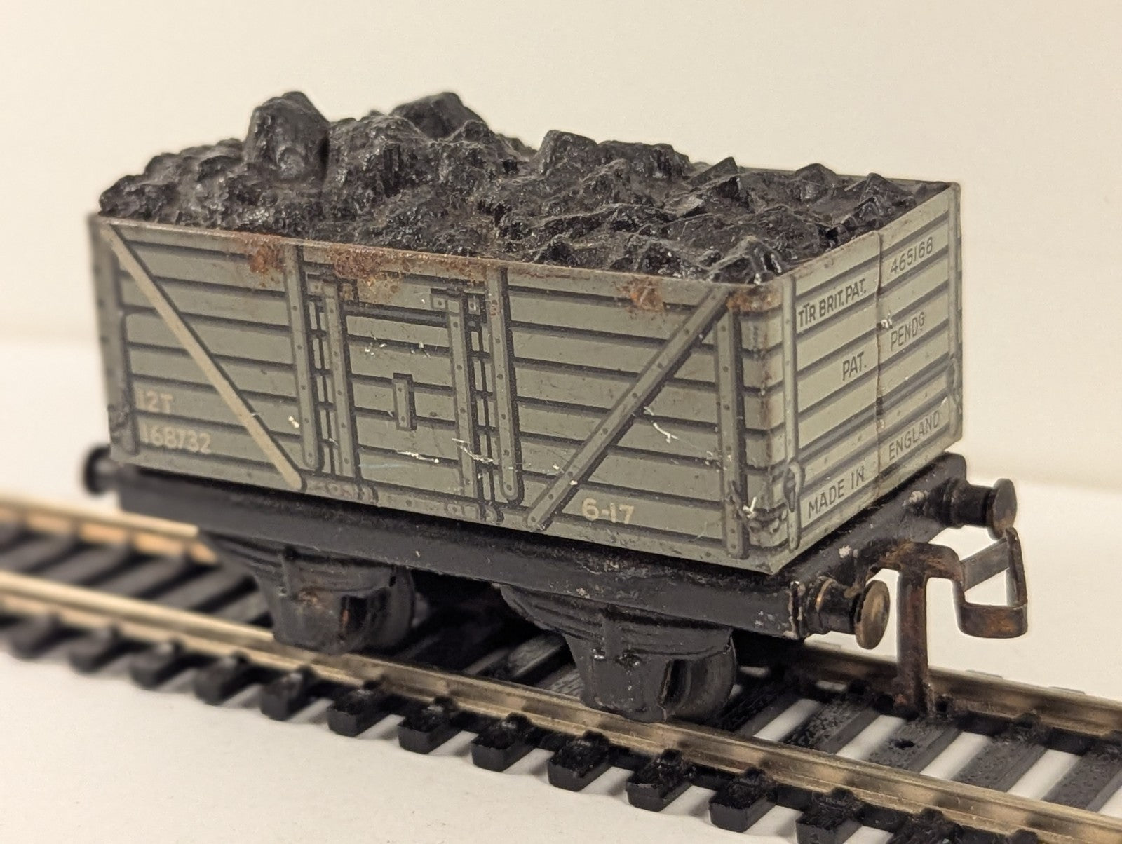 TTR 465168 Grey Coal Wagon OO Gauge