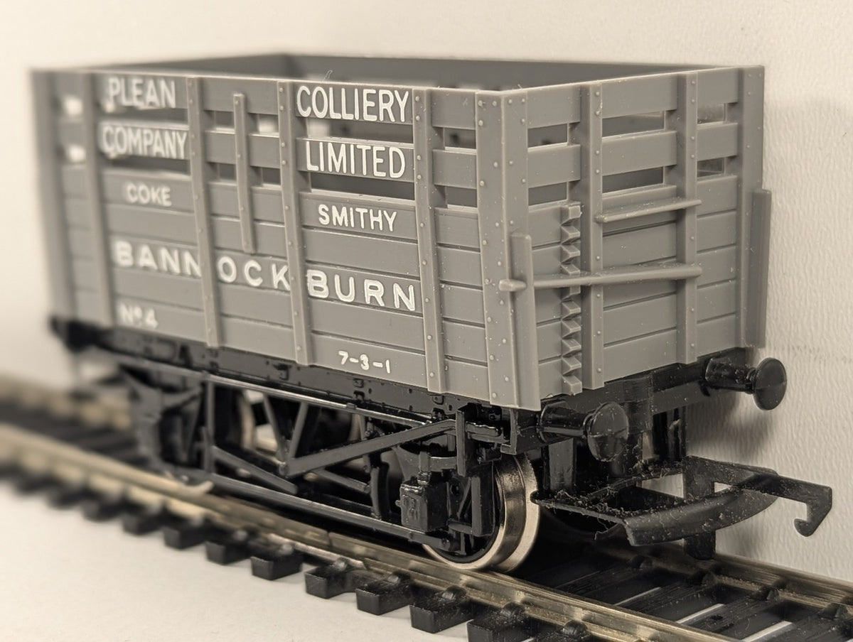 Hornby OO Gauge Coke Wagon 'Bannockburn' Plean Colliery Goods Wagon 4