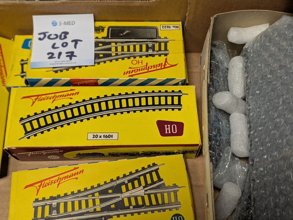Fleischmann HO Gauge Job Lot of Model Railway Track